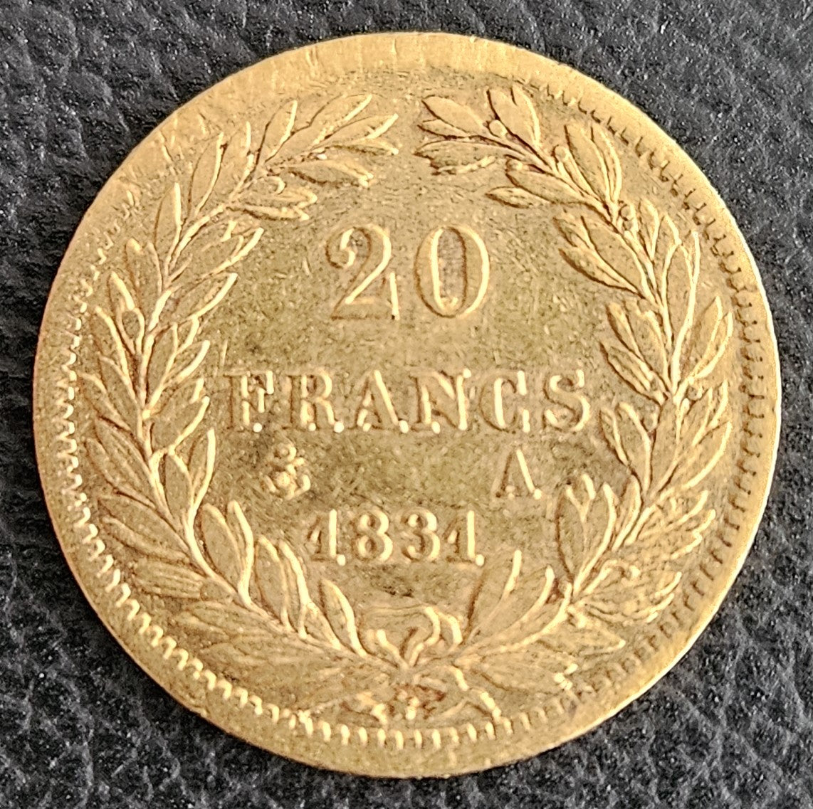 20 Francs Frankreich Louis Philippe I 1831 A