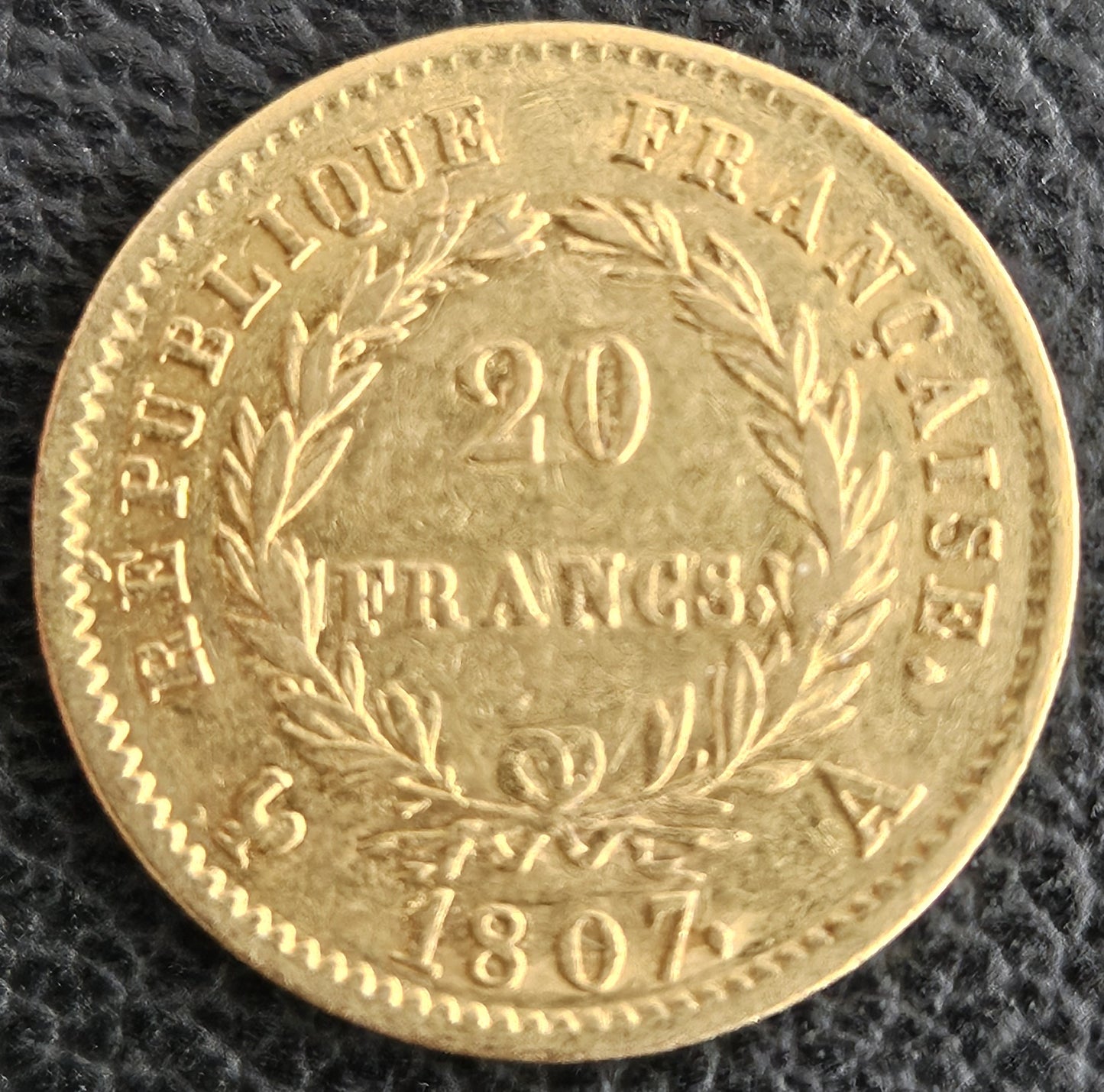 20 Francs Napoleon 1807 A