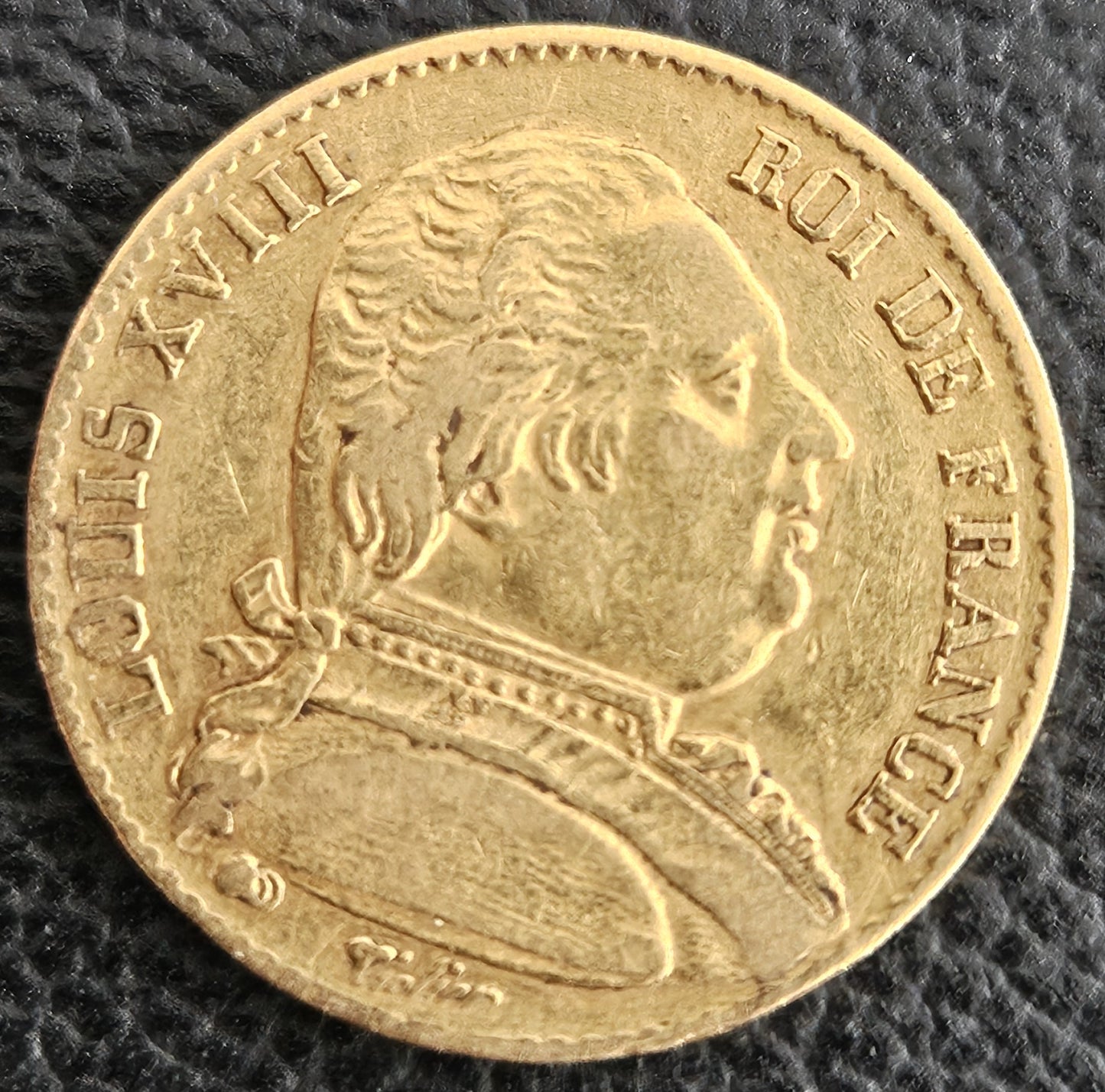 20 Francs Frankreich Louis XVIII 1814 A