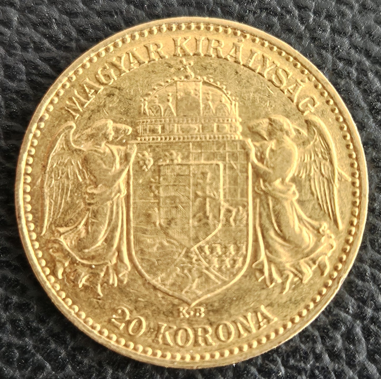 20 Korona Ungarn Franz Joseph 1901 KB