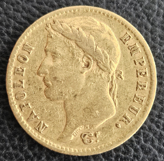 20 Francs Frankreich Napoleon I Empereur 1810 A