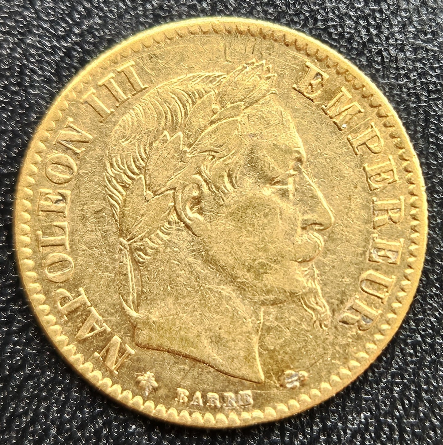 10 Francs Napoleon III 1862 A