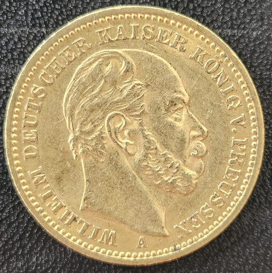 20 Mark Kaiserreich Preußen Wilhelm I 1886 B seltener Jahrgang