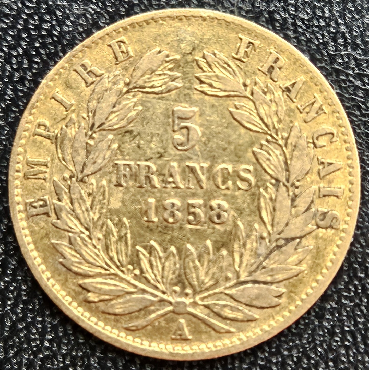 5 Francs Napoleon III 1858 A