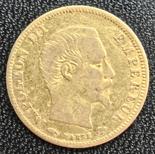 5 Francs Napoleon III 1858 A