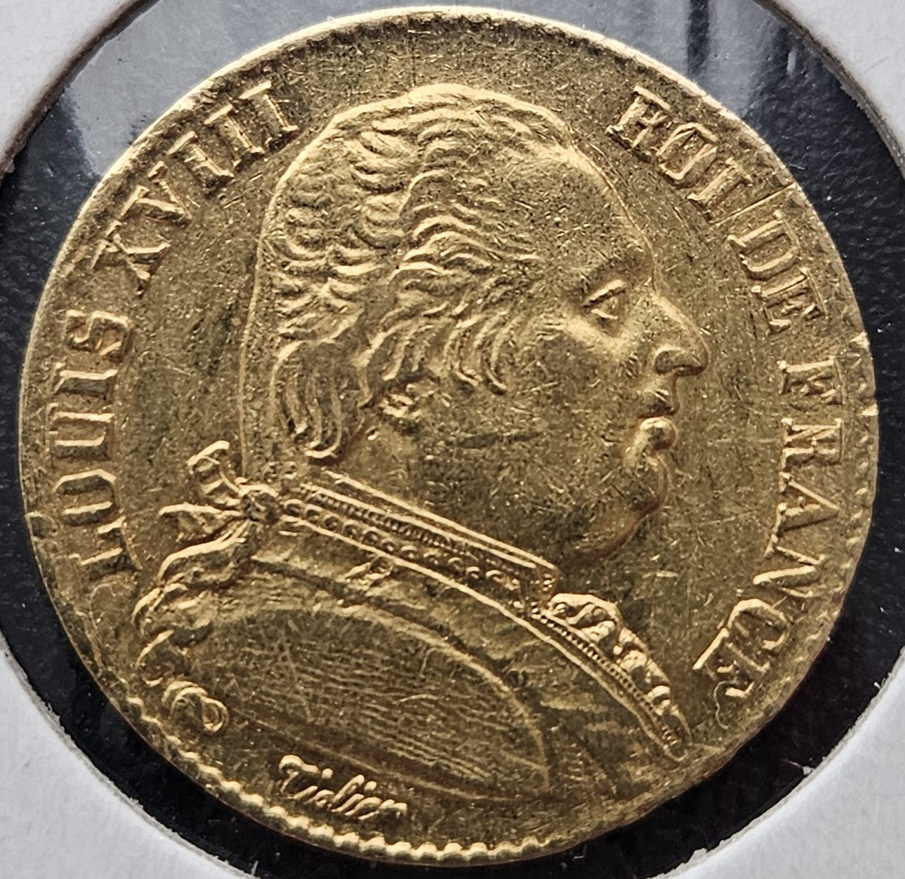 20 Francs Frankreich Louis XVIII 1814 A