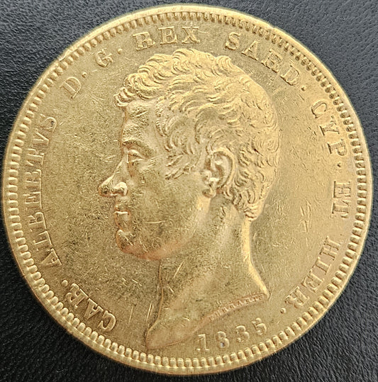 100 Lire Italien Carlo Alberto 1835