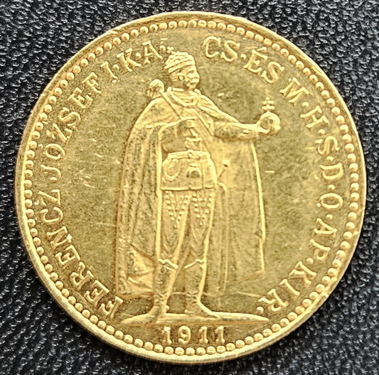 10 Korona Ungarn Franz Joseph 1911