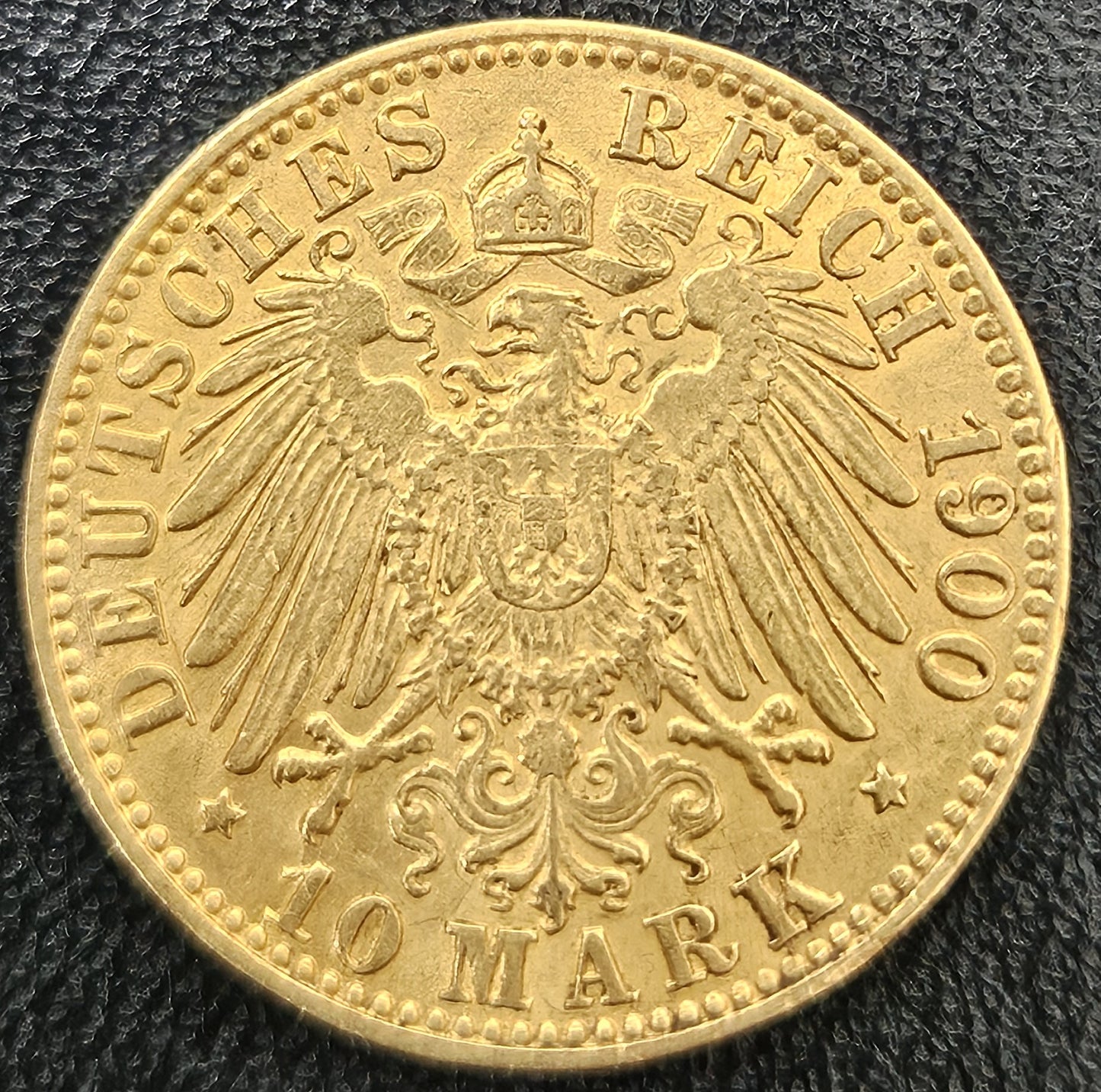 10 Mark Hamburg 1900 J