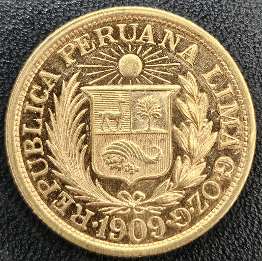 1 Libra Peru 1909