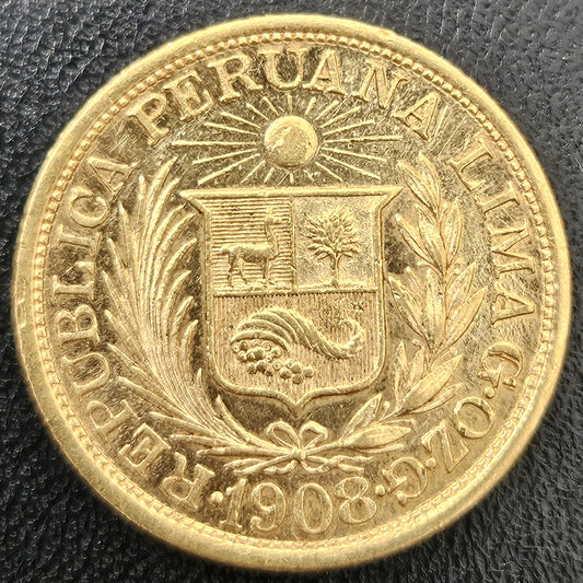 1 Libra Peru 1908