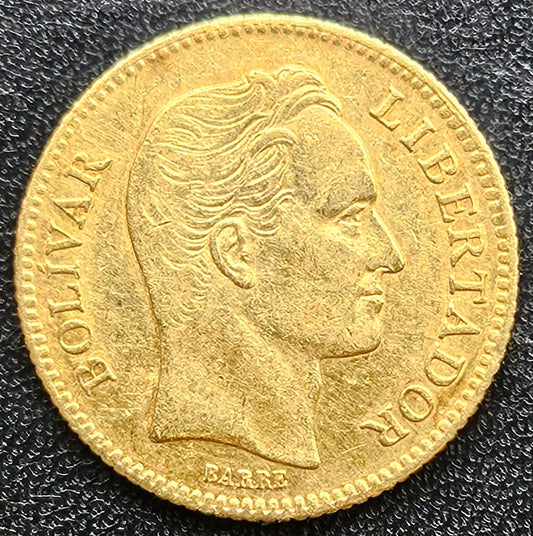 20 Bolivares Venezuela 1886