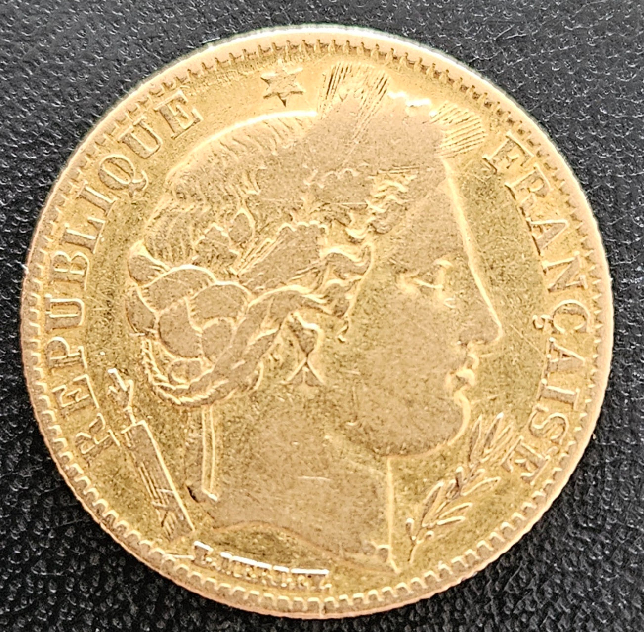 10 Francs Ceres 1850 A