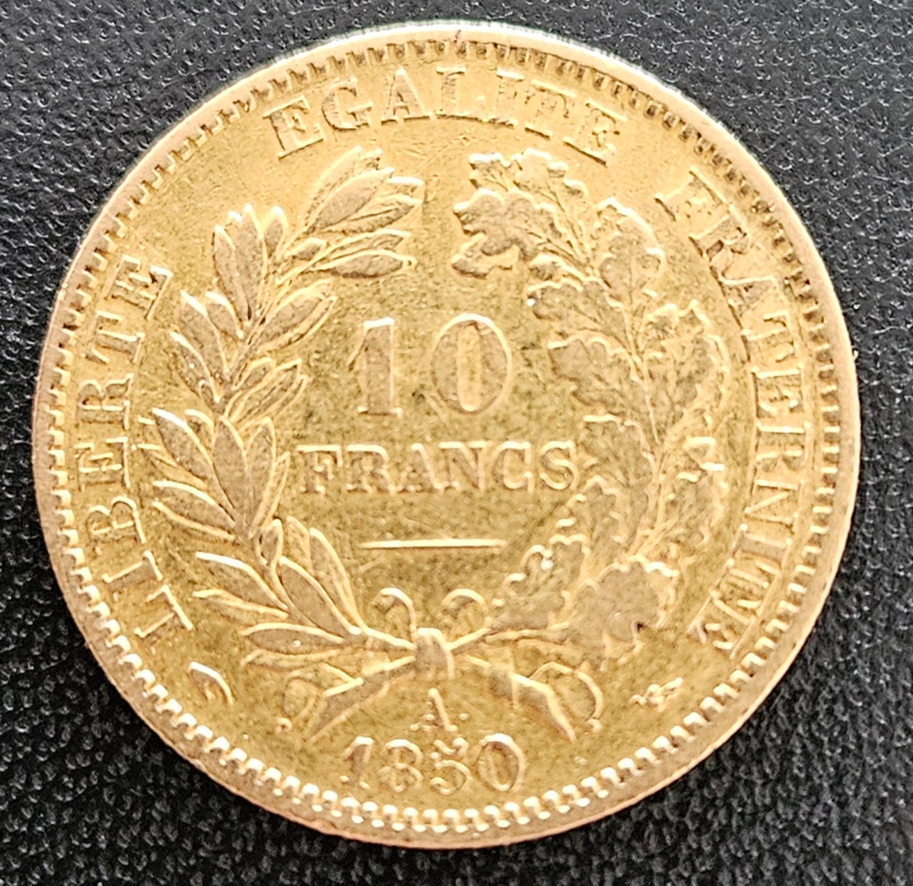 10 Francs Ceres 1850 A