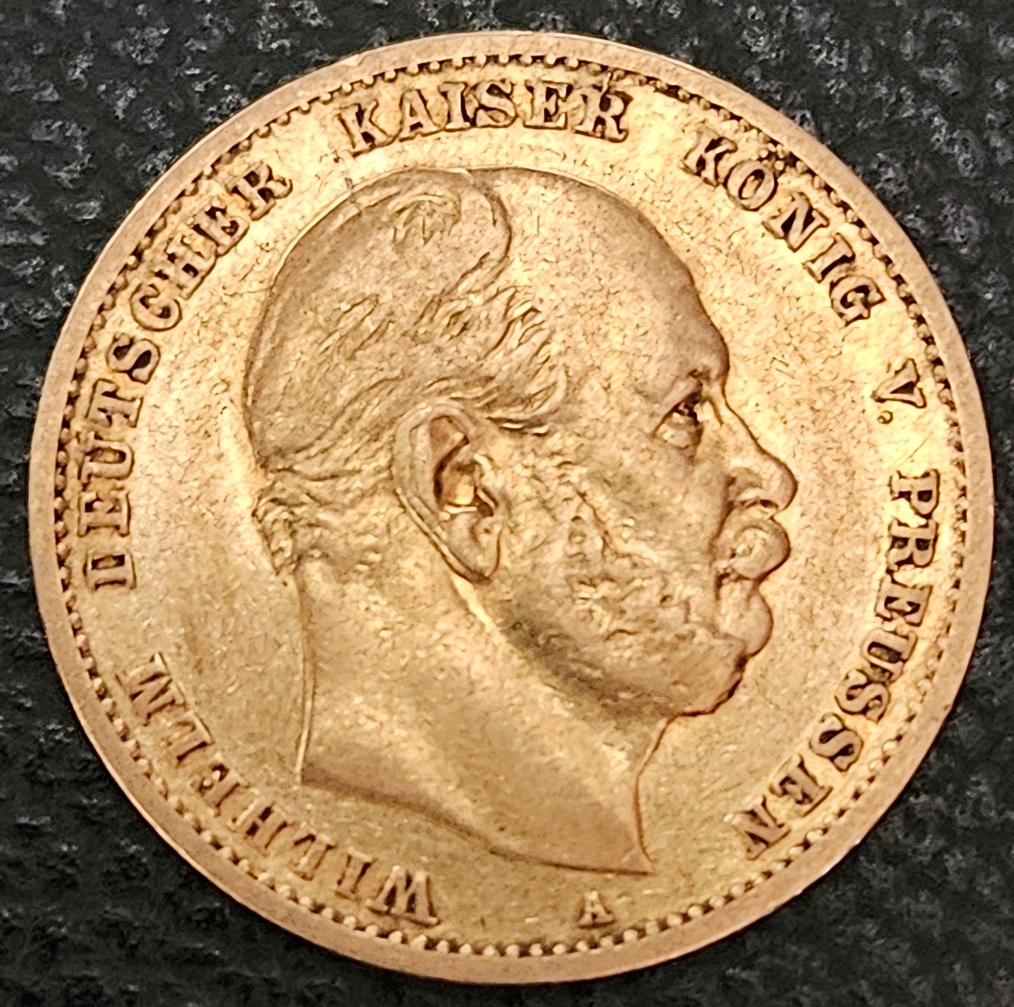 10 Mark Preußen Wilhelm I 1875 A