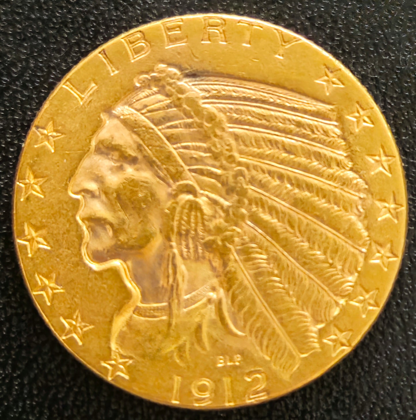 5 Dollar Amerika Indian Head 1912