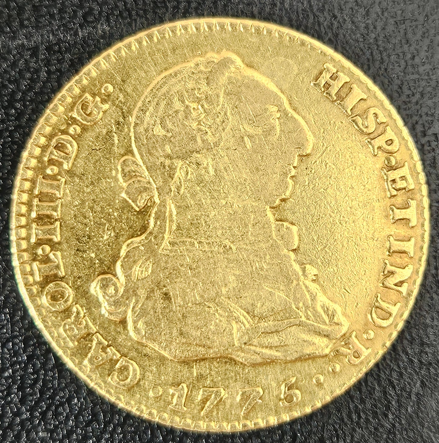 2 Escudos Spanien Charles III 1775 MPJ