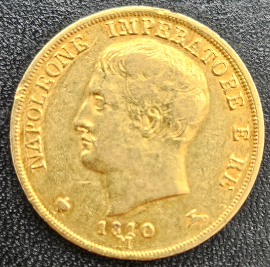 20 Lire Italien Napoleon 1810 M