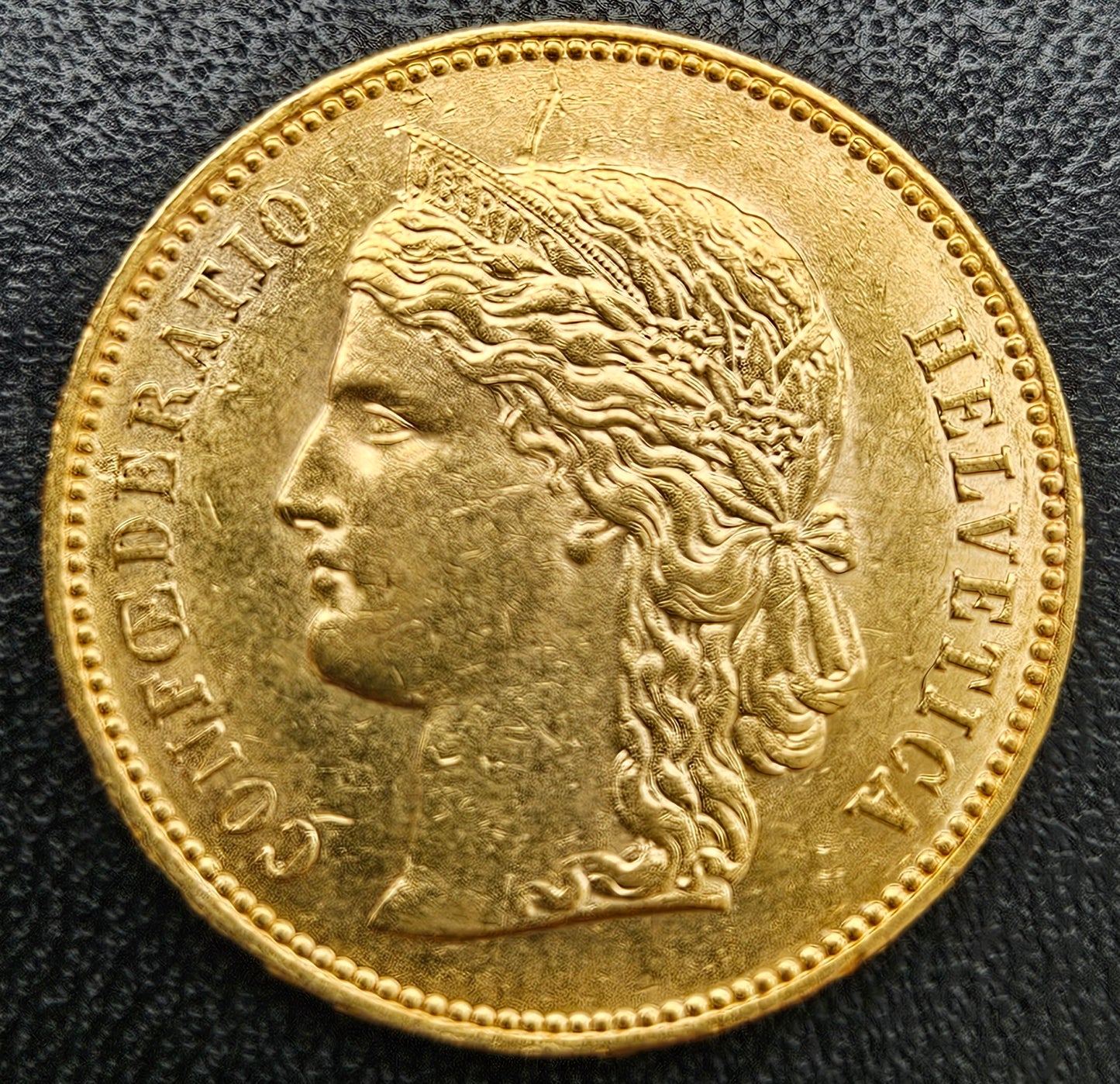 20 Franken Schweiz  Helvetia / Vreneli 1890 B