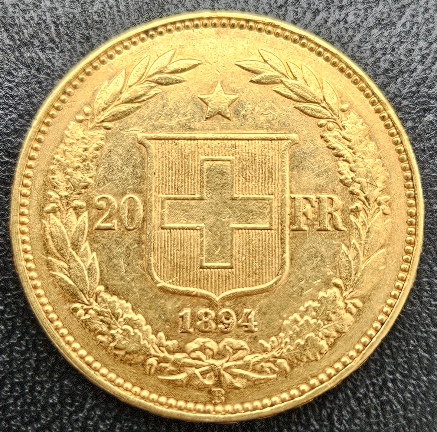 20 Franken Schweiz  Helvetia / Vreneli 1894 B