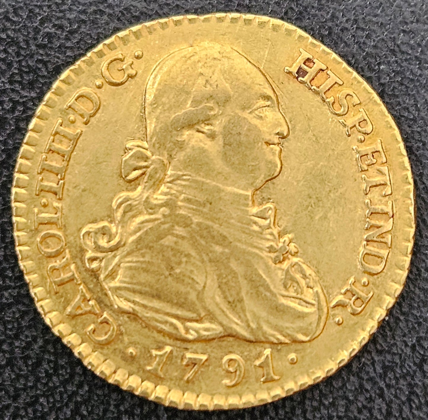 1 Escudo Spanien Charles IV 1791 MMF