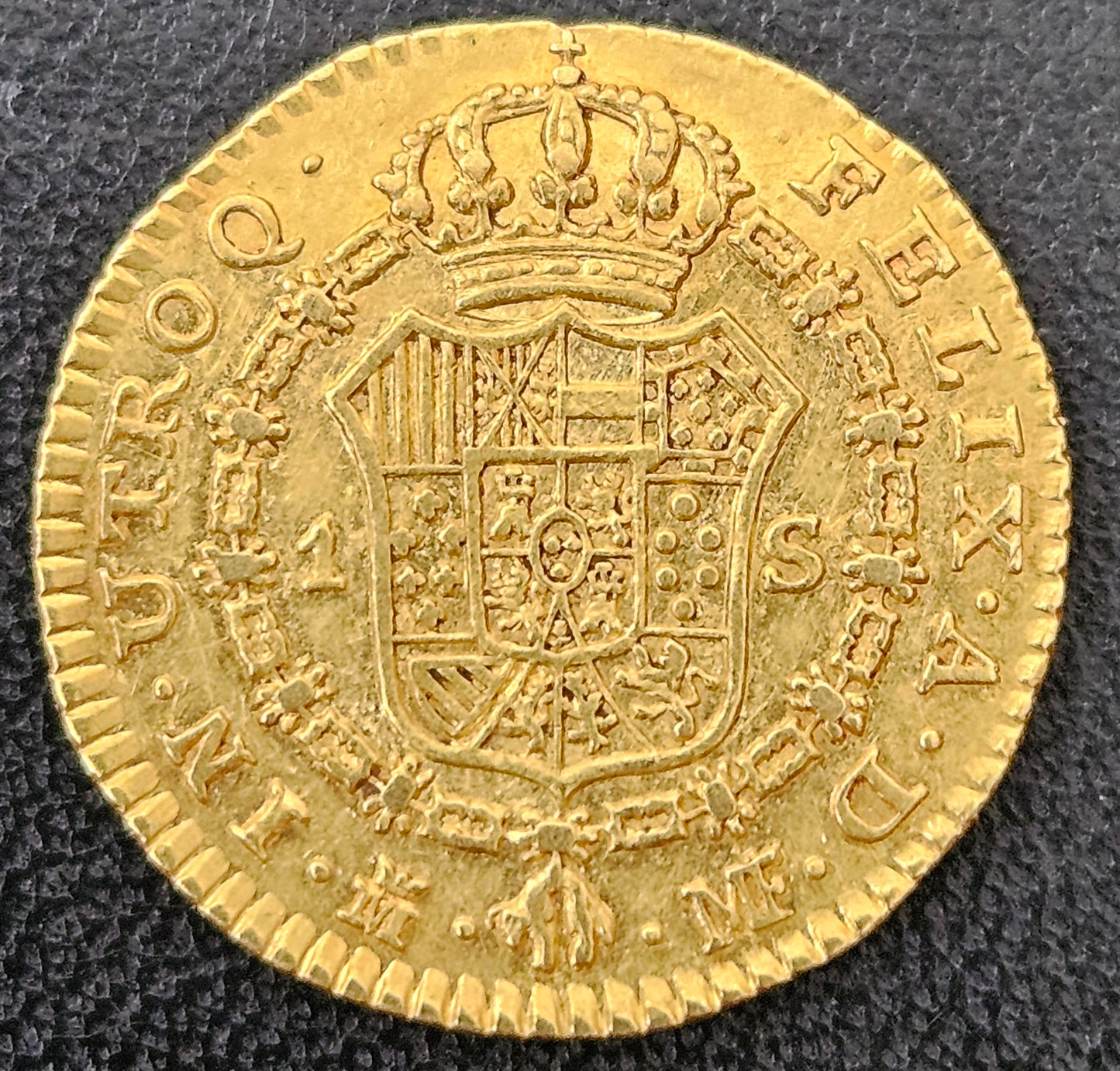 1 Escudo Spanien Charles IV 1793 MMF