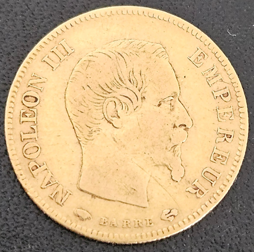 10 Francs Napoleon 1856 A