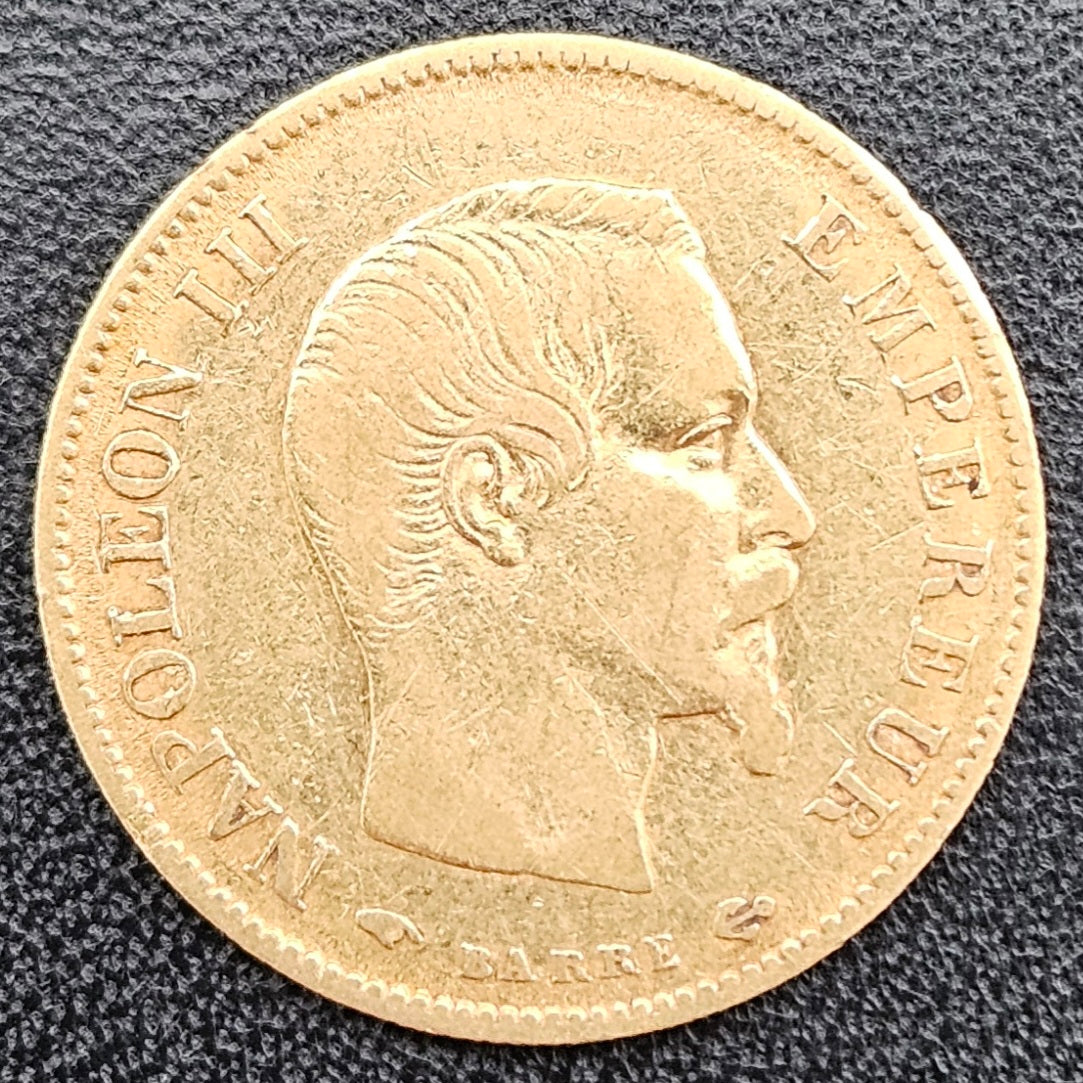 10 Francs Napoleon 1859 A