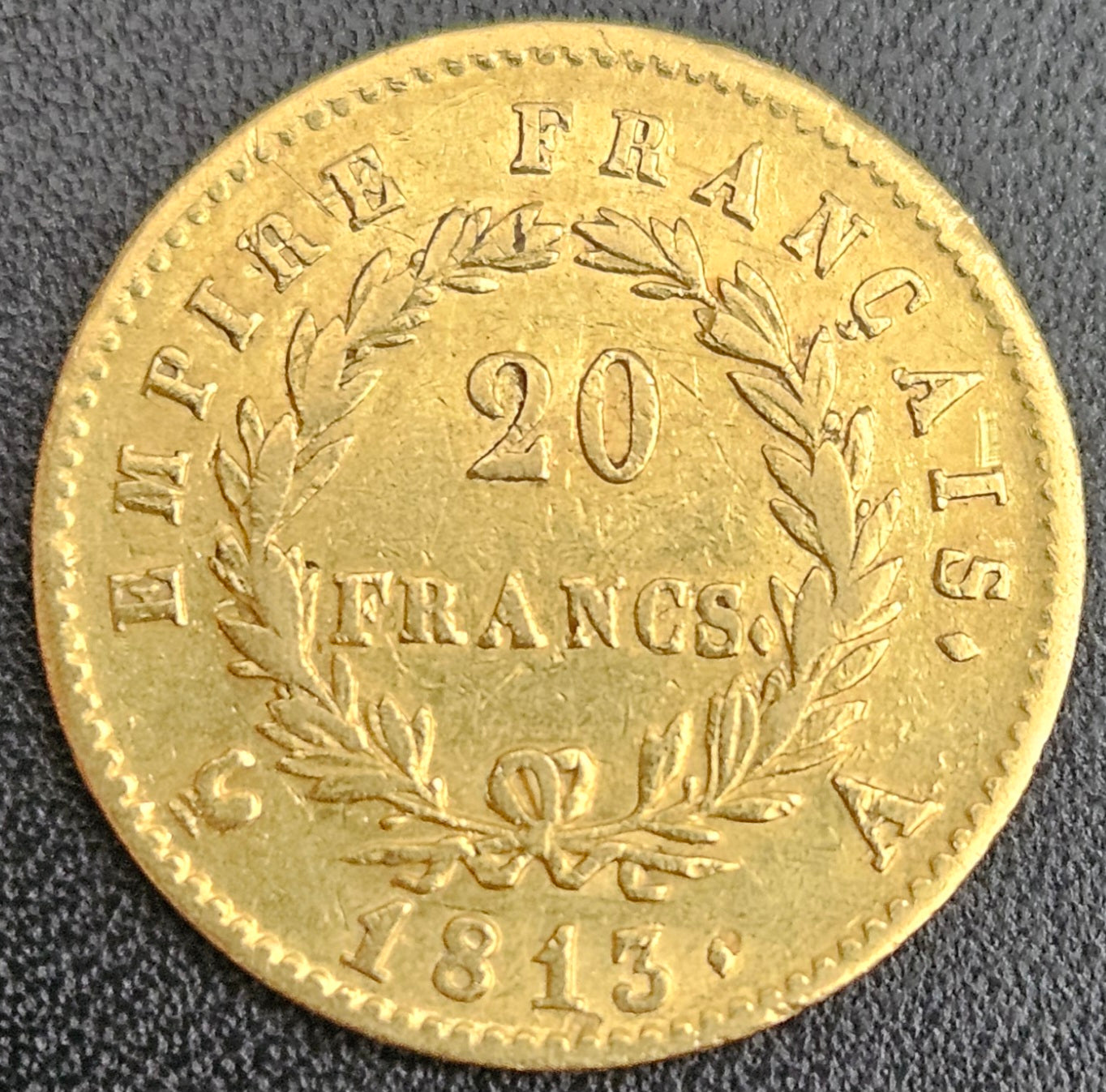 20 Francs Frankreich Napoleon I Empereur 1813 A