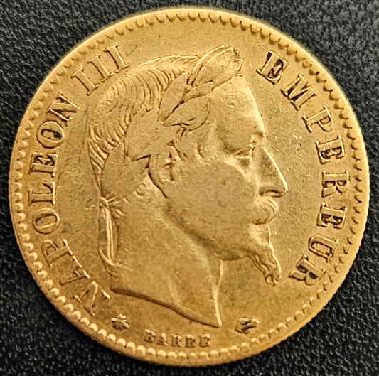 10 Francs Napoleon III 1862 A