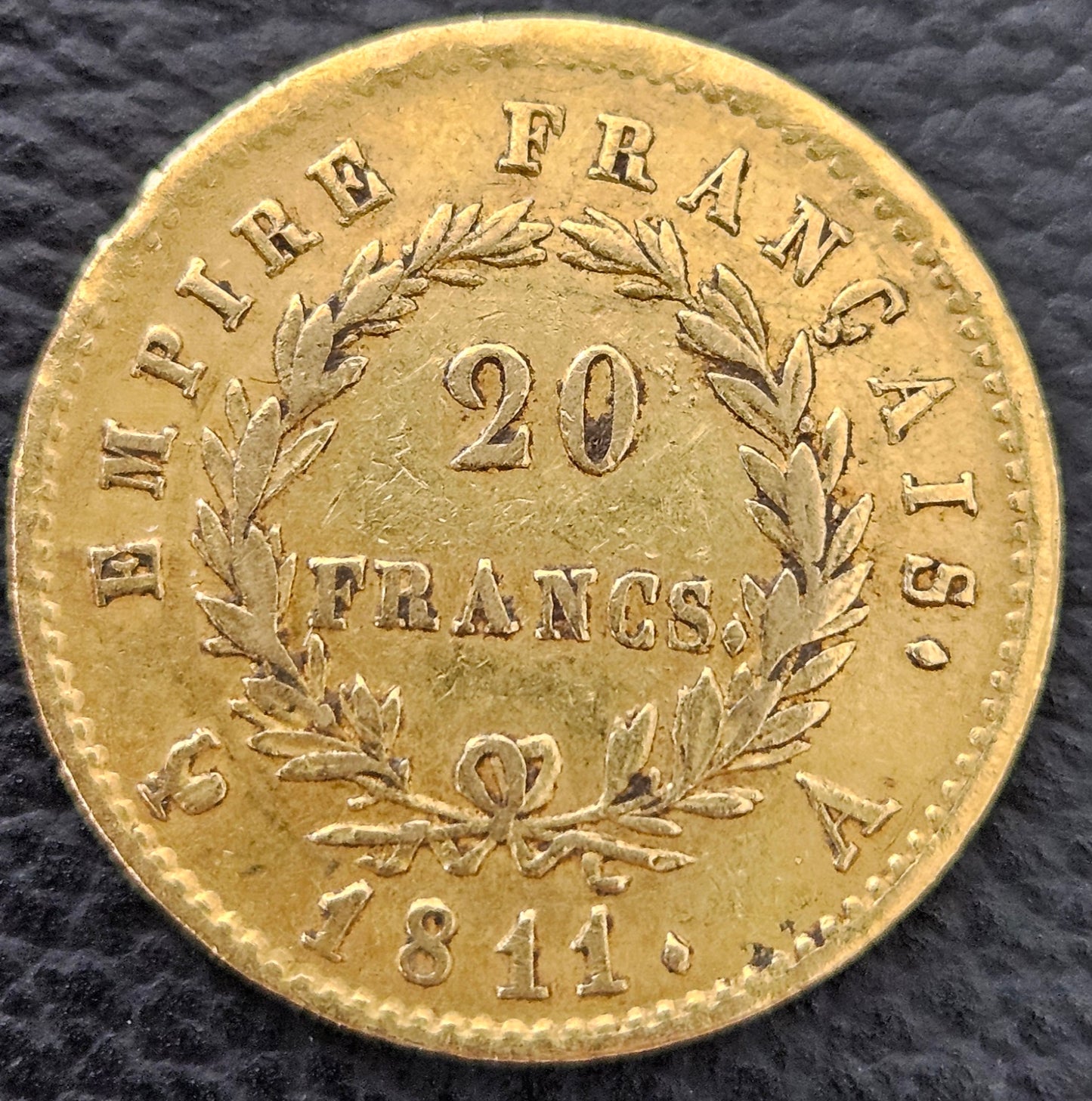 20 Francs Frankreich Napoleon I Empereur 1811 A