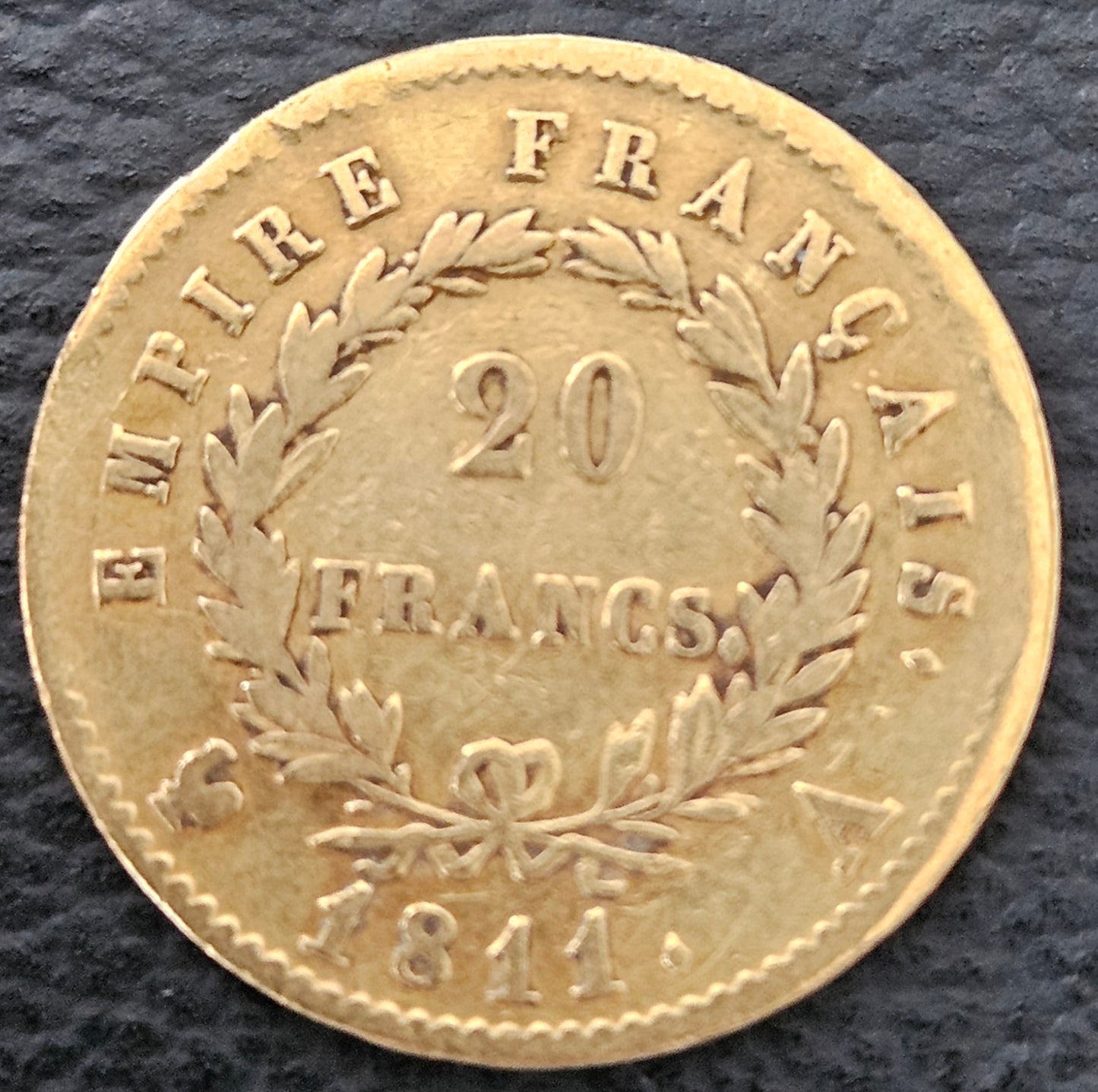 20 Francs Frankreich Napoleon I Empereur 1811 A