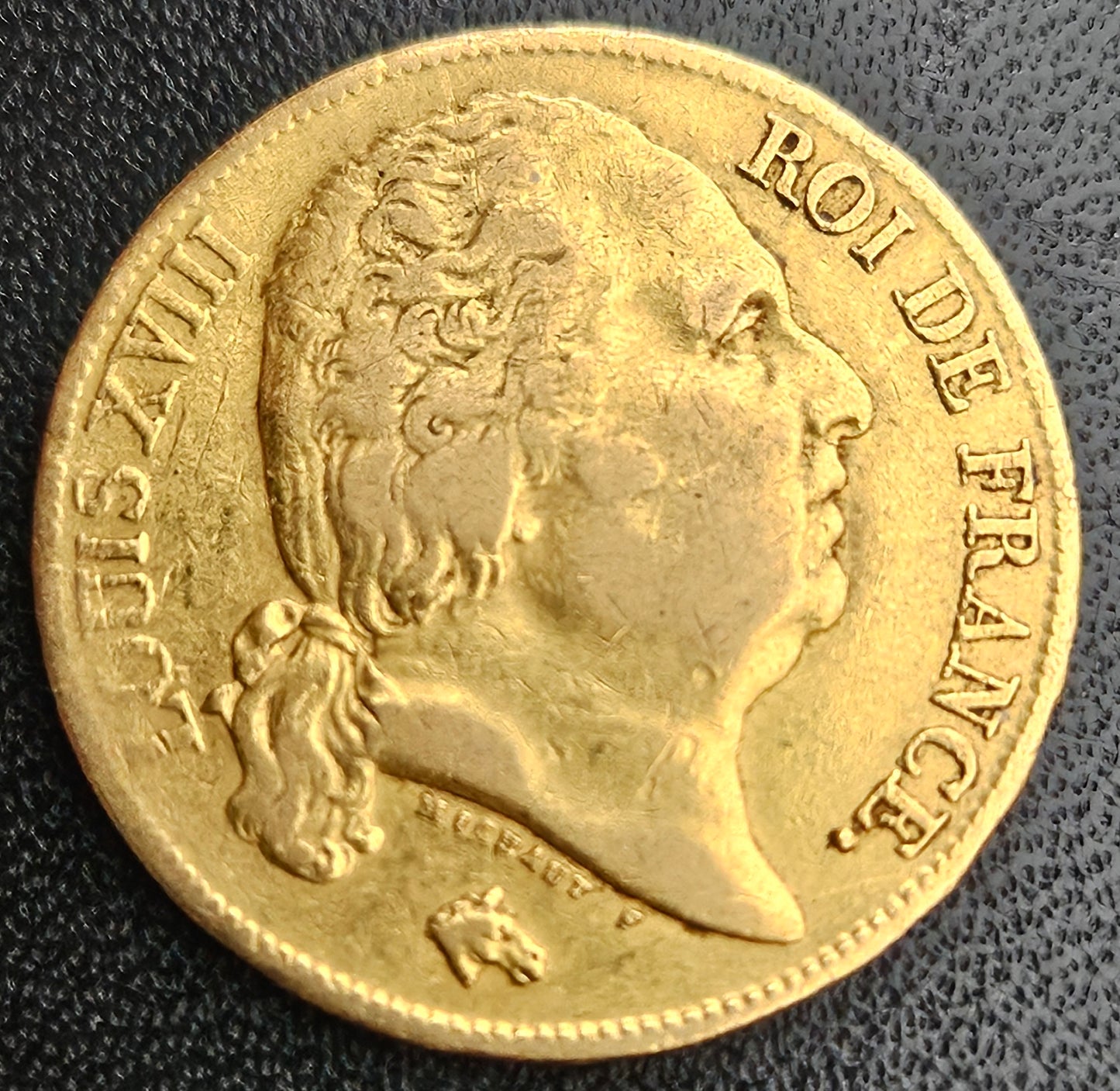 20 Francs Frankreich Louis XVIII 1818 A