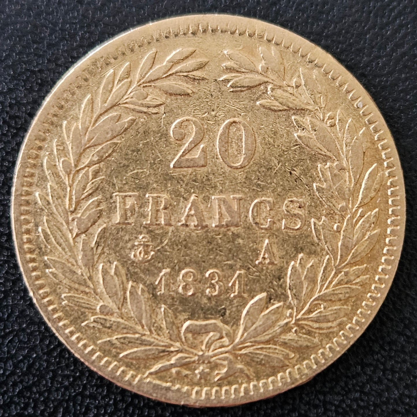 20 Francs Frankreich Louis Philippe I 1831 A