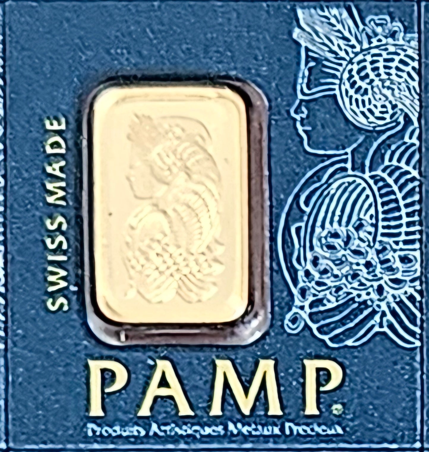 1 Gramm Goldbarren PAMP (mehrfach verfügbar, Musterfoto)