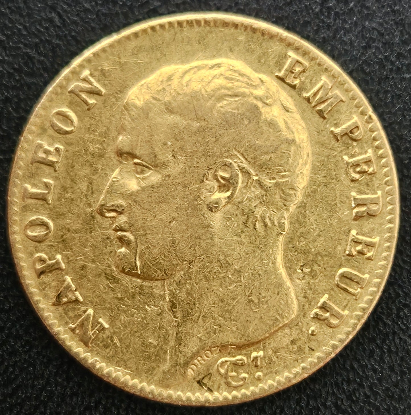 20 Francs Frankreich AN 13 A Napoleon I Empereur