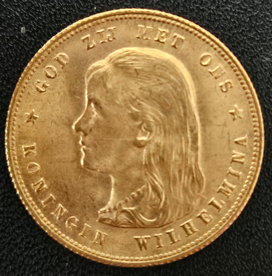 10 Gulden Niederlande Wilhelmina 1897