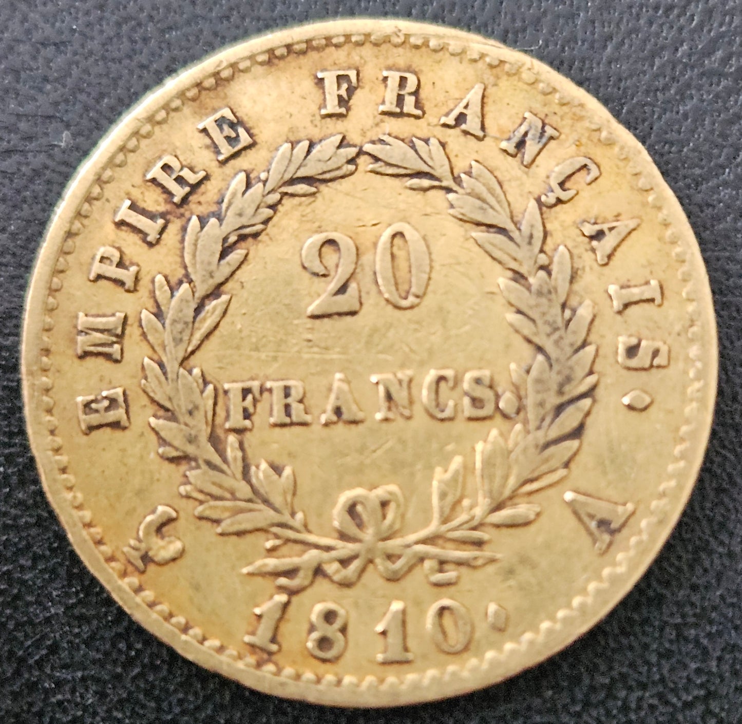 20 Francs Frankreich Napoleon I Empereur 1810 A