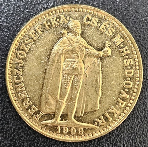 10 Korona Ungarn Franz Joseph 1909