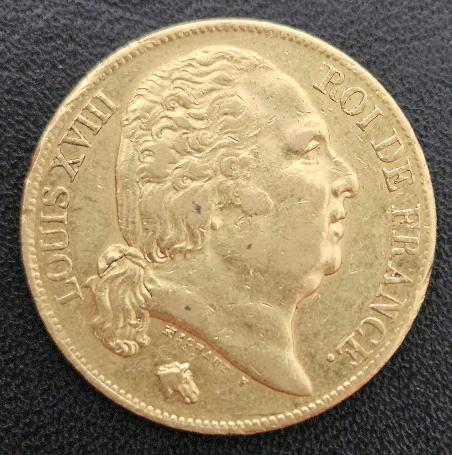 20 Francs Frankreich Louis XVIII 1820 A