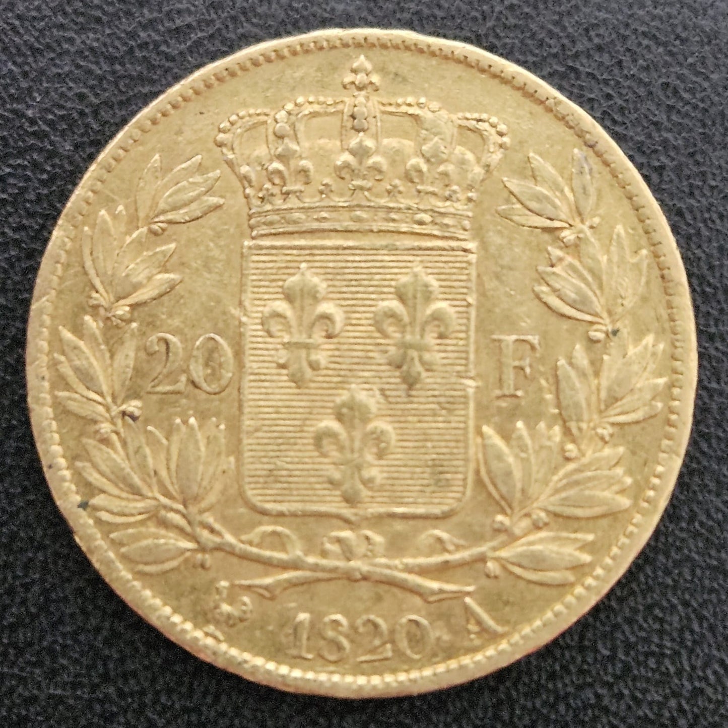 20 Francs Frankreich Louis XVIII 1820 A