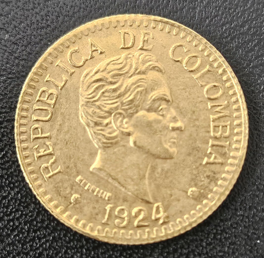 2,5 Pesos Kolumbien 1924