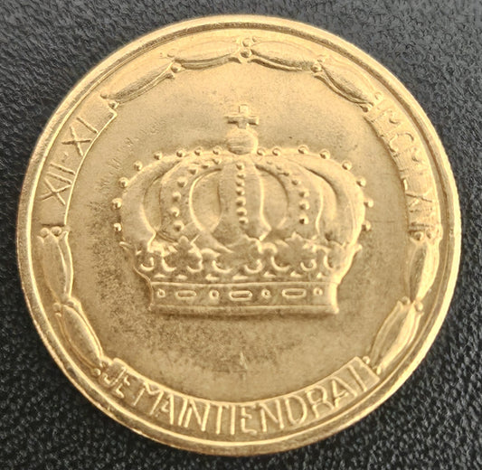 20 Francs Luxemburg 1964