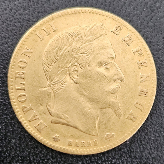 5 Francs Napoleon III 1862 A