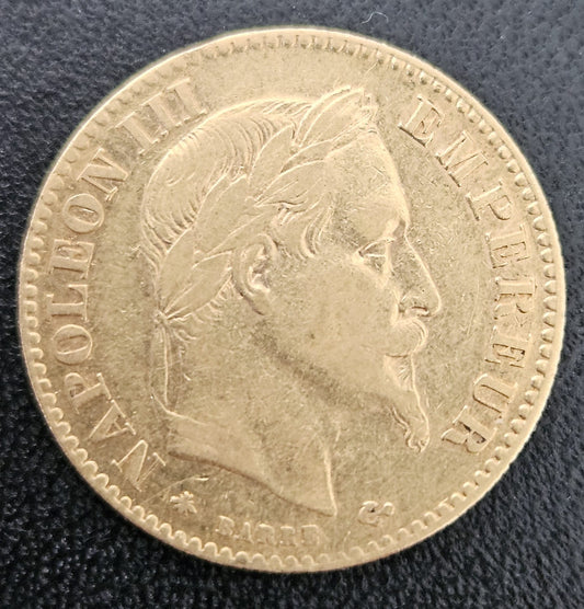 10 Francs Napoleon 1863 A