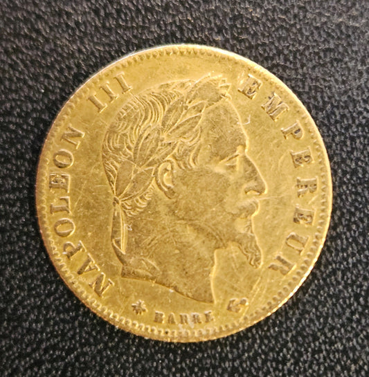 5 Francs Napoleon III 1865 A
