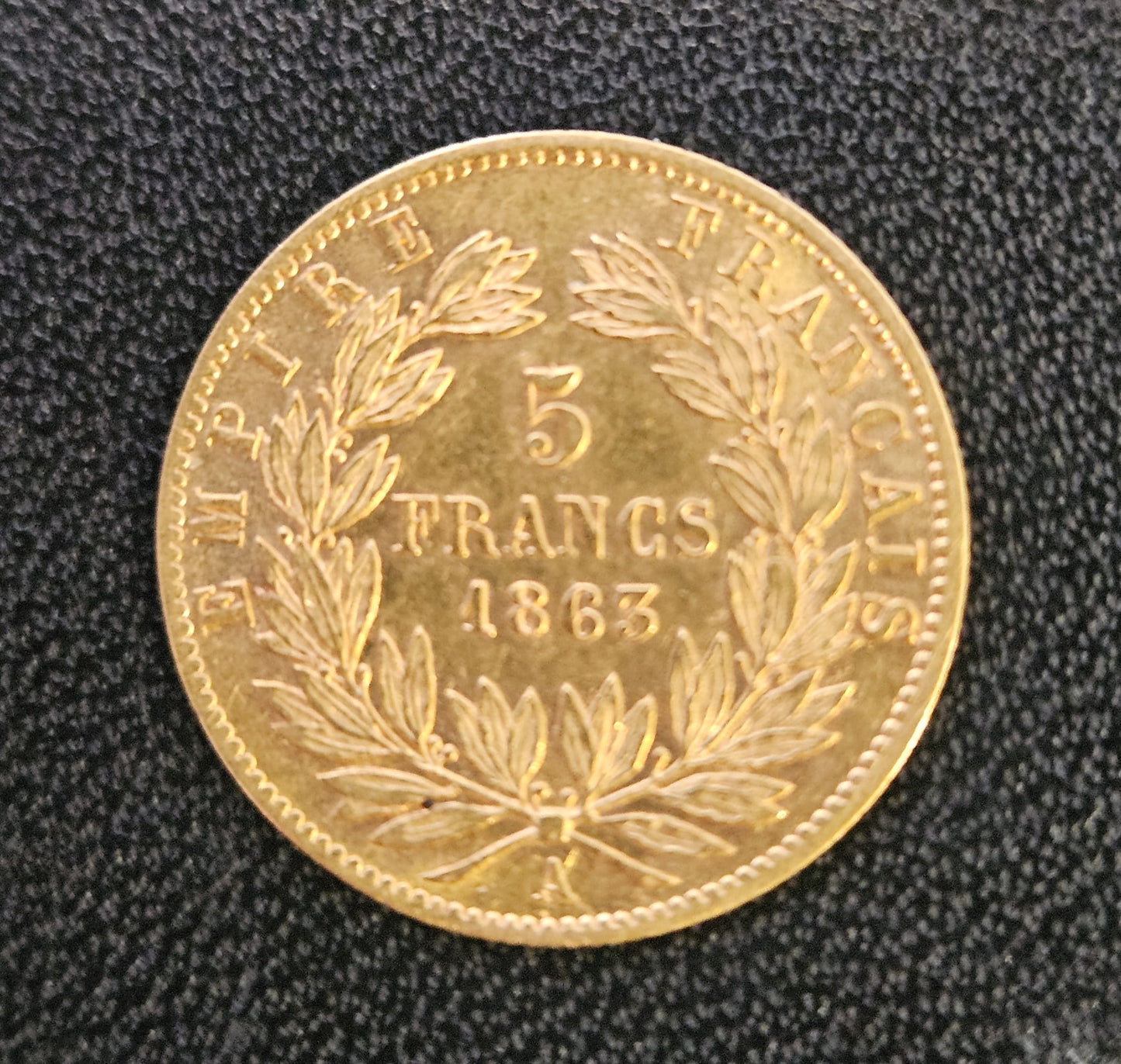 5 Francs Napoleon III 1863 A