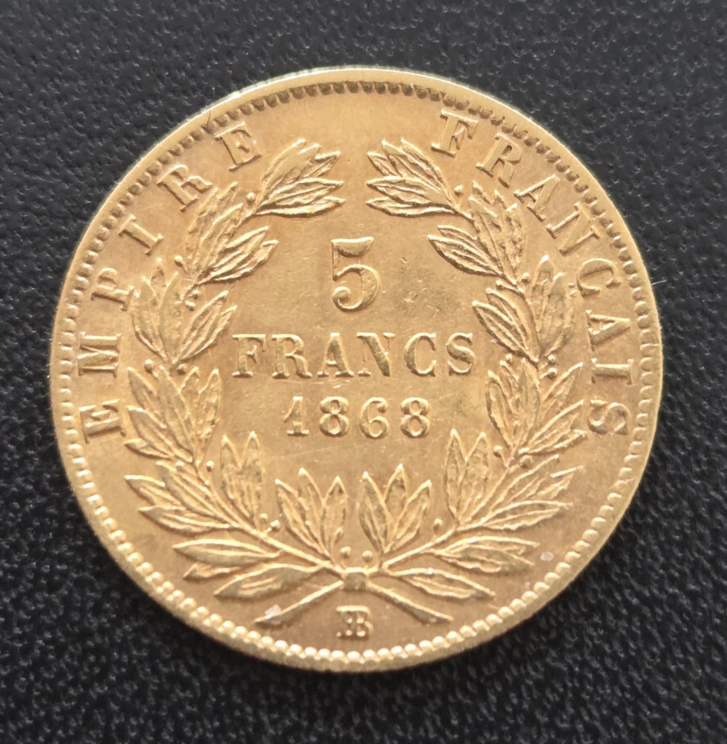 5 Francs Napoleon III 1868 BB