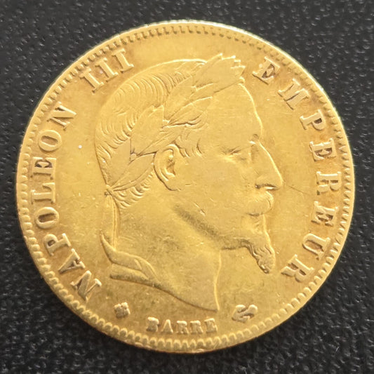 5 Francs Napoleon III 1867 BB