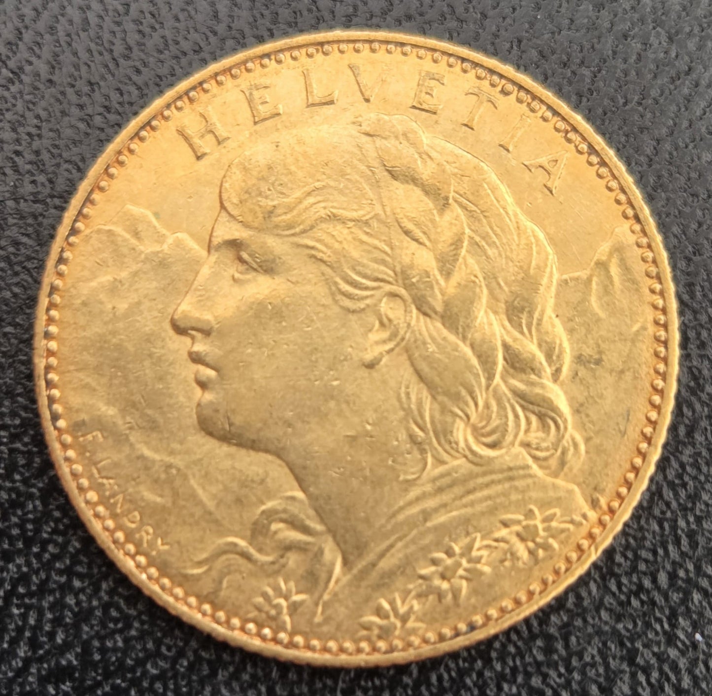 10 Franken Vreneli Schweiz 1911